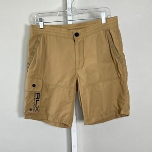 RLX Ralph Lauren Cargo Shorts Mens Nylon Blend Outdoor Hiking Camping Utililty S